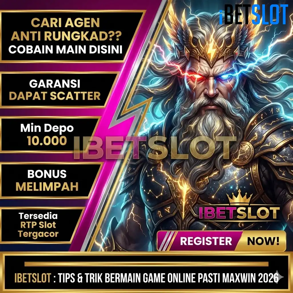 IBETSLOT : TIPS & TRIK BERMAIN GAME ONLINE PASTI MAXWIN 2026 image 1